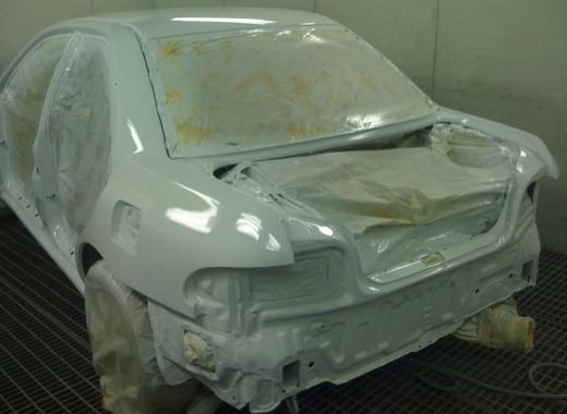 Грунтовка автомобиля