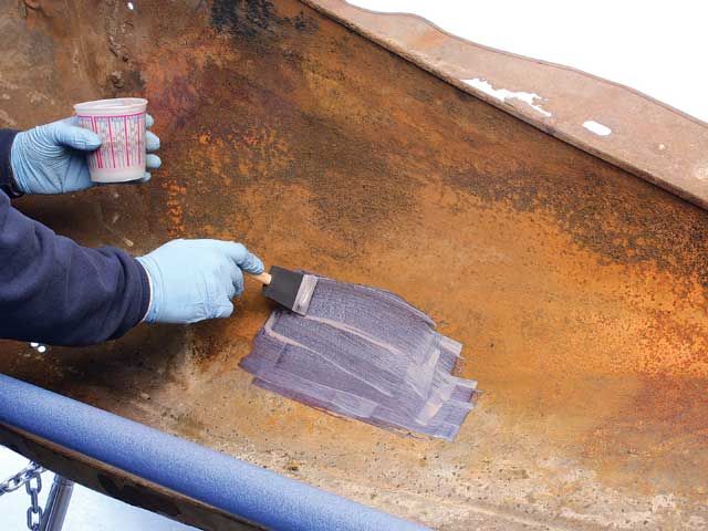 Антикоррозийная краска для металла